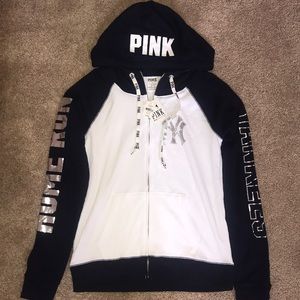 Yankees zip up hoodie